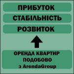 Оренда квартир подобово з Arenda Group